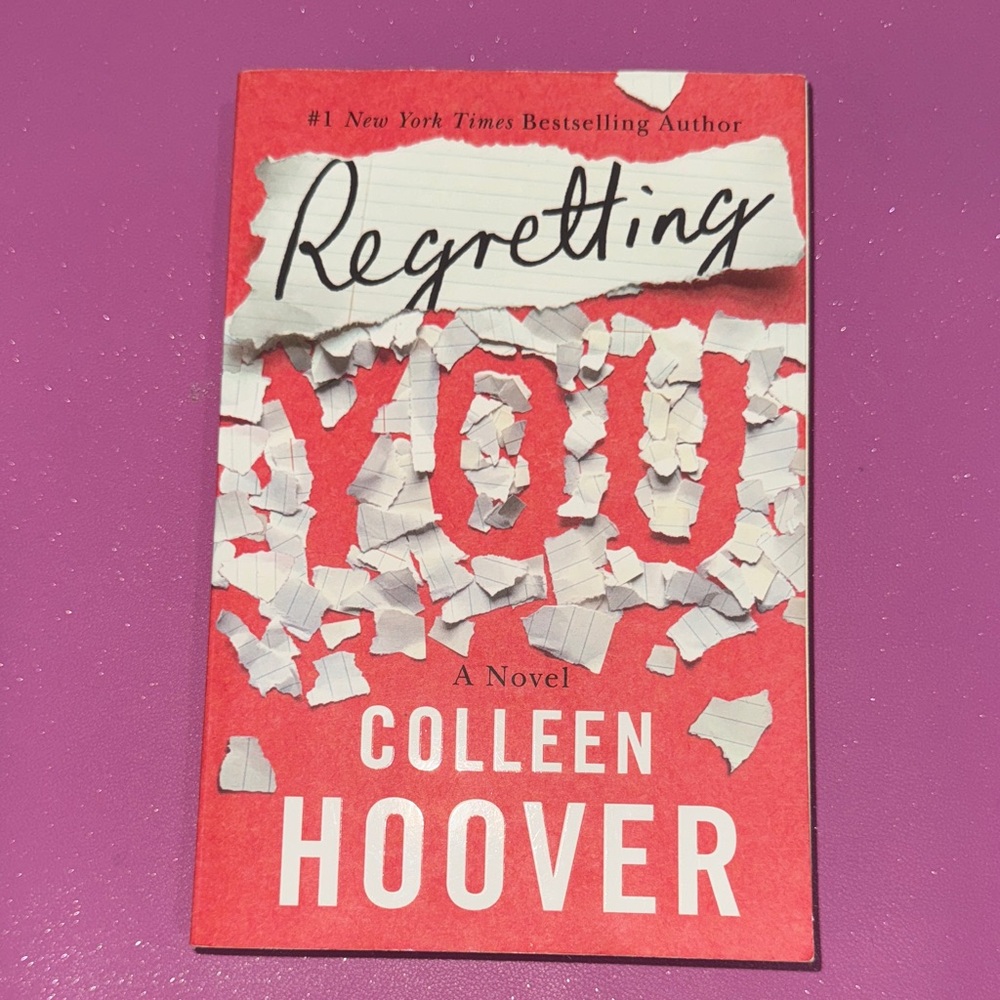 Regretting You by Colleen Hoover Book